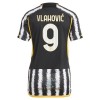 Officiële Voetbalshirt Juventus Vlahovic 9 Thuis 2023-24 - Dames